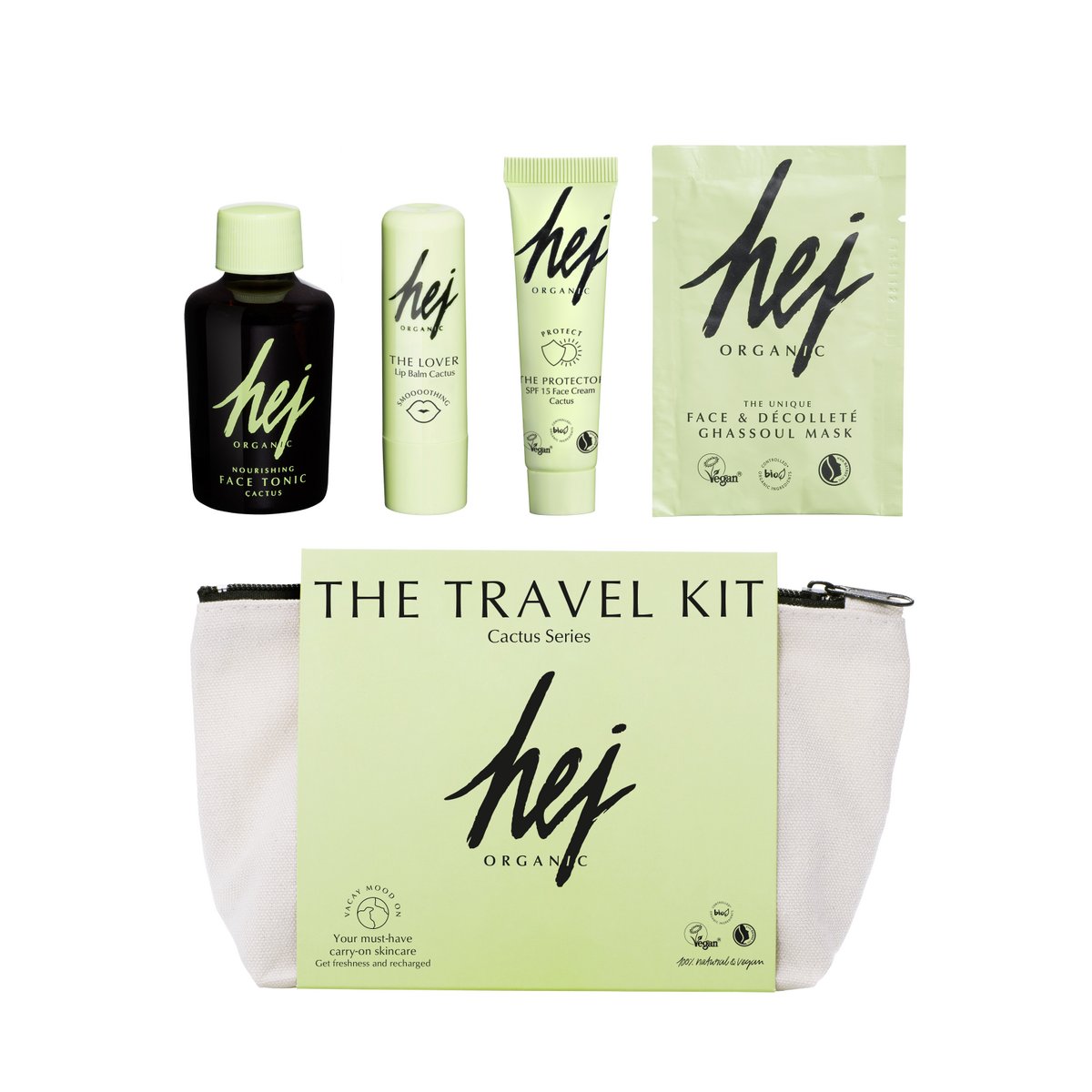 HEJ ORGANIC - TRAVEL KIT